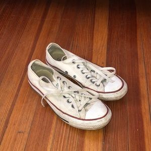 Used white converse